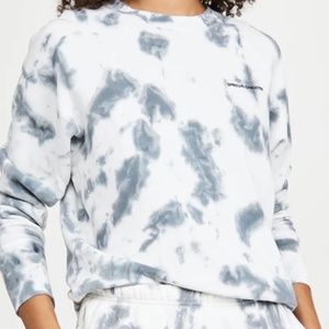 Spiritual Gangster Bridget Raglan Pullover in Moon Tie Dye